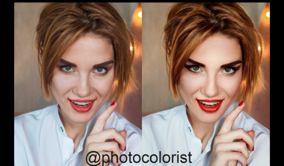 Photo retouching